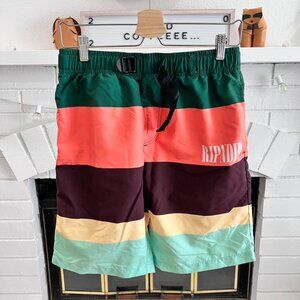 RipnDip Colorblock Chromatic Belt Board Shorts